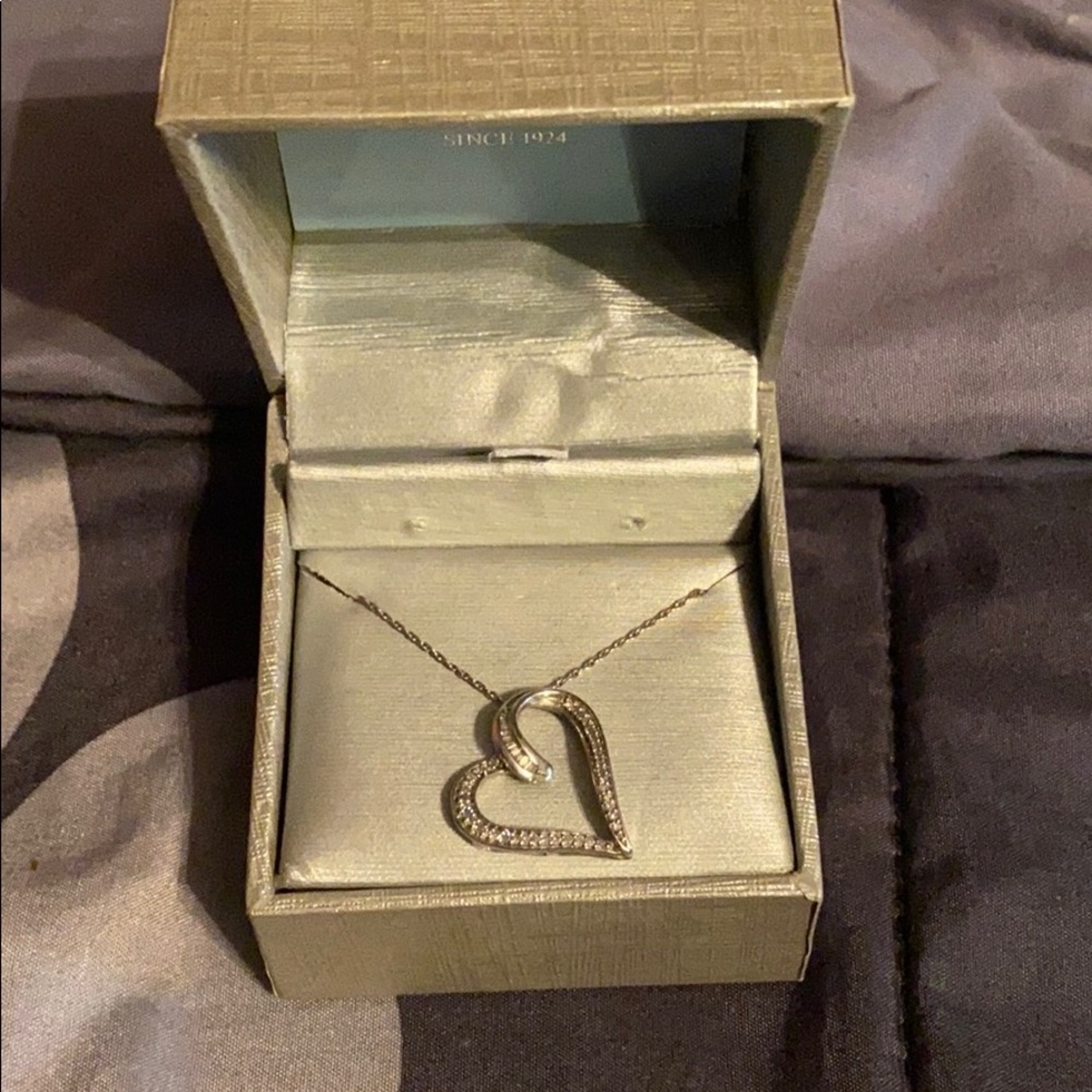 Zales Open Heart Necklace